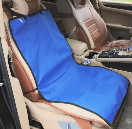 Pet Car Seat Cover Mat Waterproof Non Slip Dog Cat Front Single Seat Cover Travel Dogs Cats Pets Goods Supplies Accessories