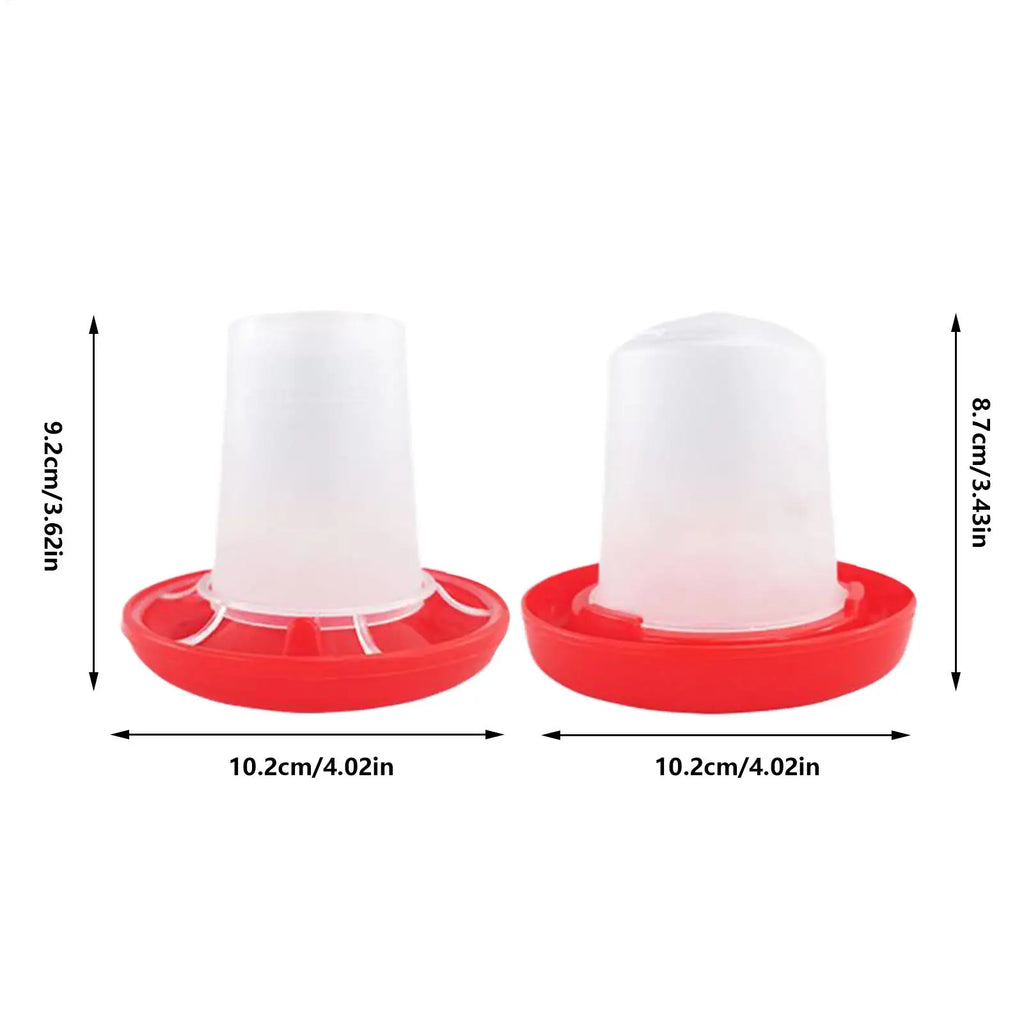 Chicken Feeder Automatic Chicken Feeders Poultry Feeding & Watering Supplies for Farm Pet Outdoor Baby Barn Family Livestock