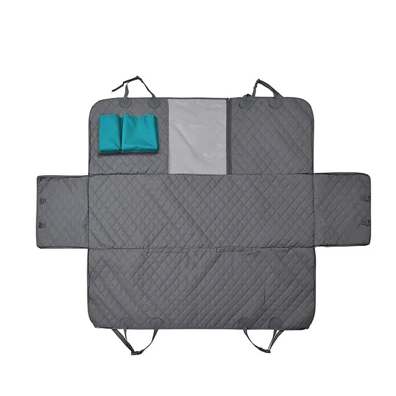 Car Pet Mats For Rear Seats Waterproof Anti-Slip Scratch-Resistant Dirt-Resistant Travel Car Mats Removable Washable Pet Product