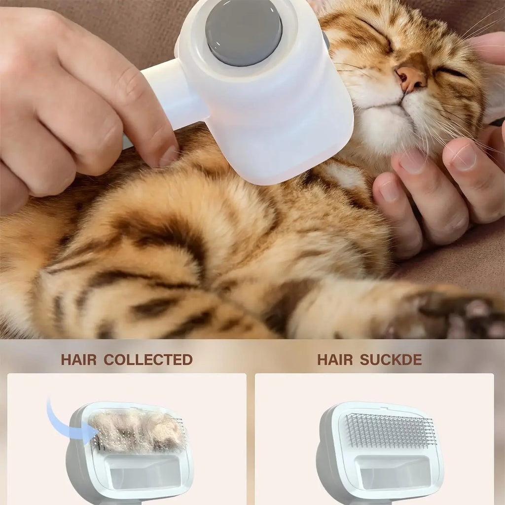 Pet Grooming Kit & Vacuum Suction 99% Pet Hair, Professional Clippers with Proven Grooming Tools for Dogs Cats and Other Animals