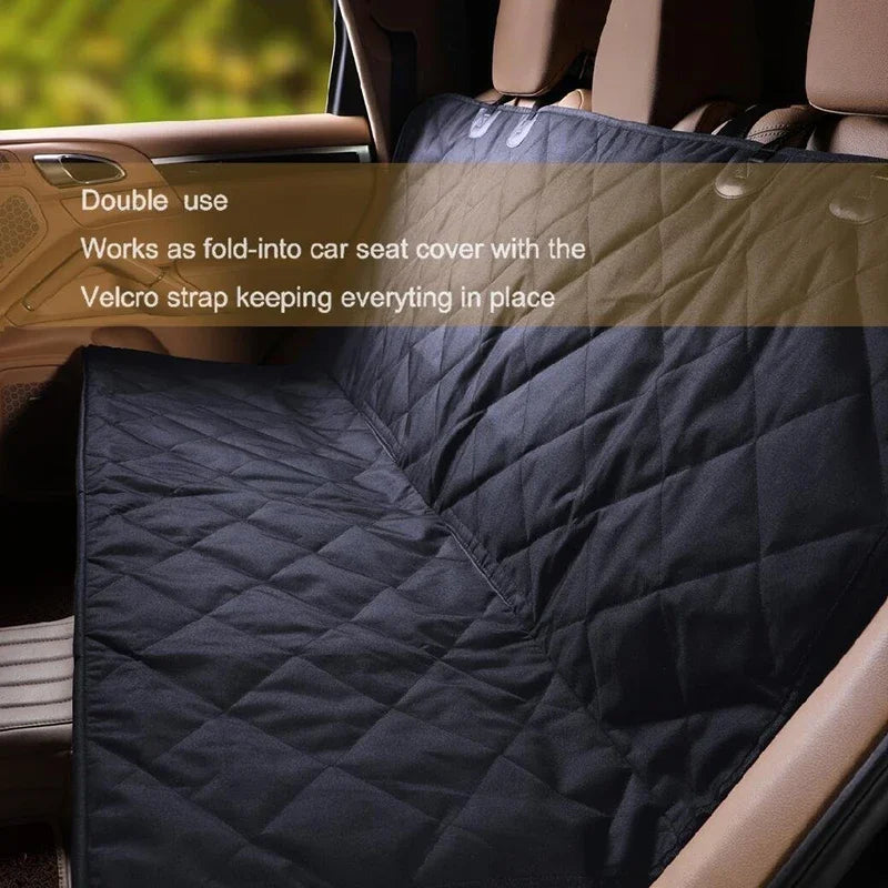 Car Pet Mats For Rear Seats Waterproof Anti-Slip Scratch-Resistant Dirt-Resistant Travel Car Mats Removable Washable Pet Product