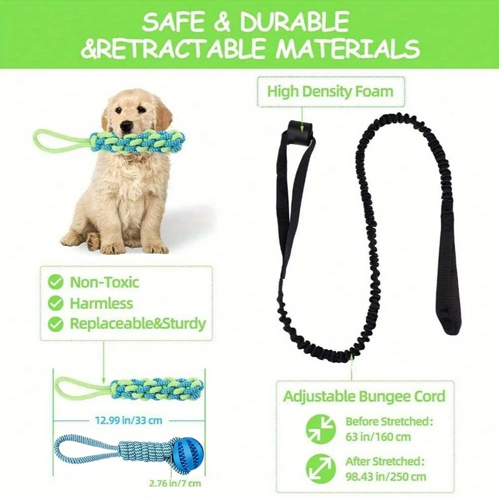 3Pcs Pet Dog Toys for Large Small Dogs Toy Interactive Cotton Rope and Ball Dogs Teeth Cleaning Chew Toy Pet Accessories