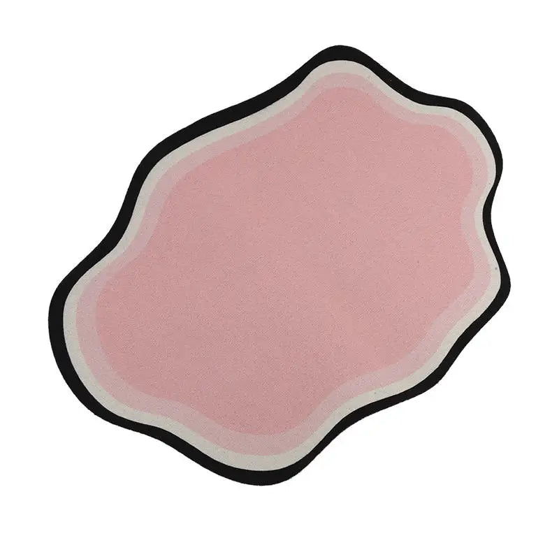 Absorbent Solid Colour Pet Mats Quick-dry Non-Slip Absorbent Wear-Resistant Leak-Proof Easy To Clean Dog Food Mats Cat Food Mats