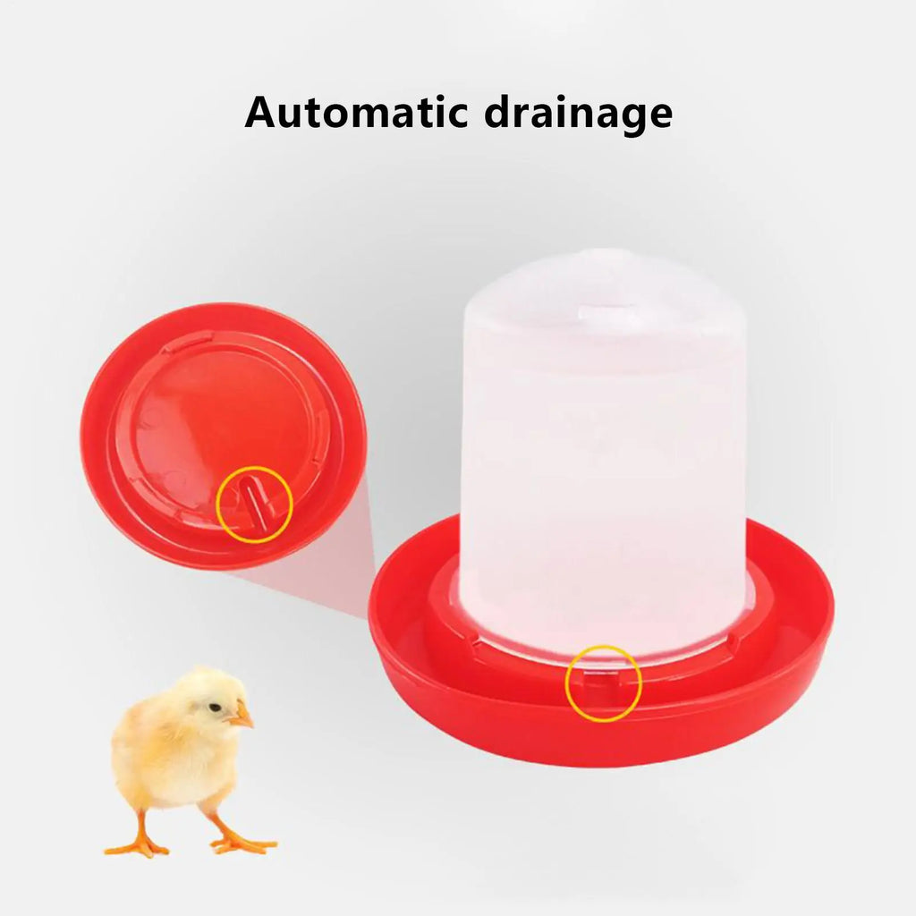 Chicken Feeder Automatic Chicken Feeders Poultry Feeding & Watering Supplies for Farm Pet Outdoor Baby Barn Family Livestock