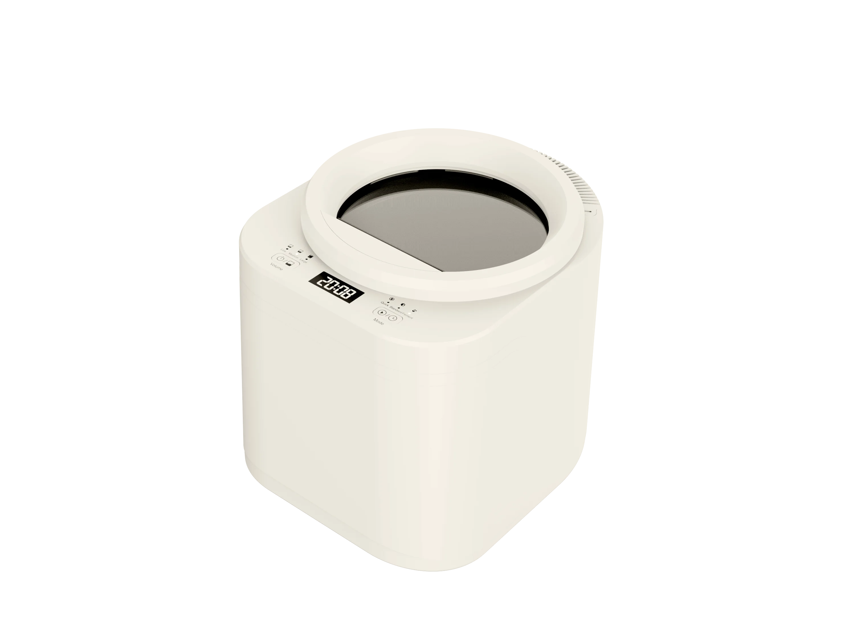 Pet Food Processor For Furry Friends-premium Bowls & Feeders White Silk Screen Smart Automatic Pet Feeder