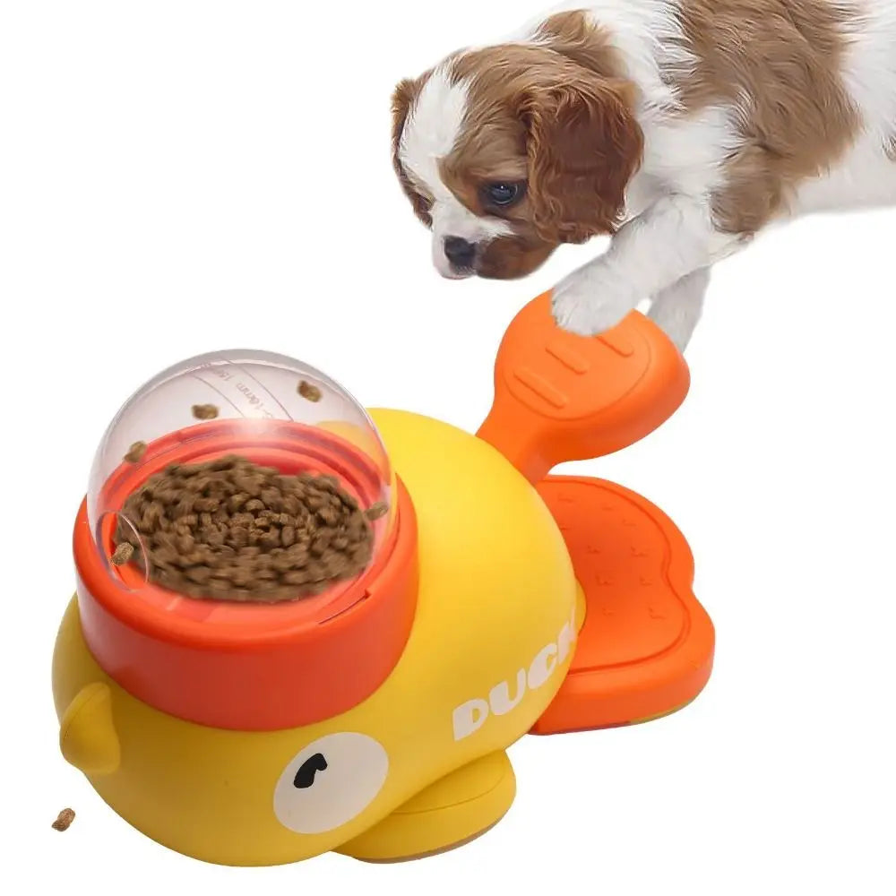 Intelligent Dog Automatic Feeder Cartoon Anti-slip Pet Feeding Machine Large Capacity Pet Automatic Feeder Pet Supplies