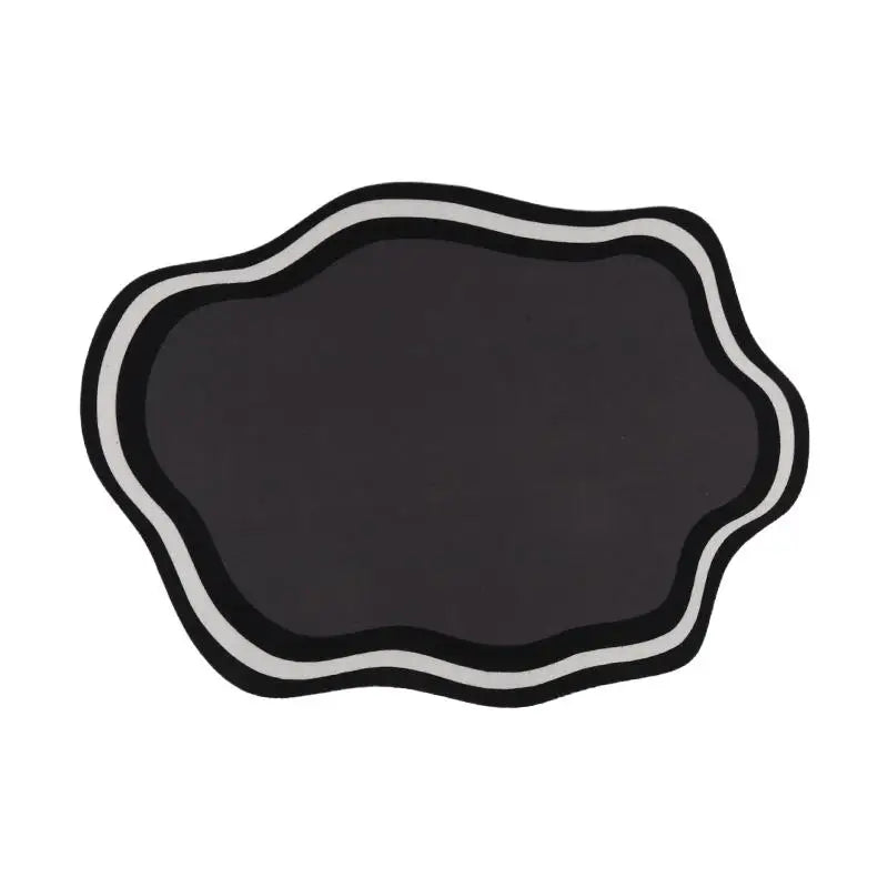 Absorbent Solid Colour Pet Mats Quick-dry Non-Slip Absorbent Wear-Resistant Leak-Proof Easy To Clean Dog Food Mats Cat Food Mats