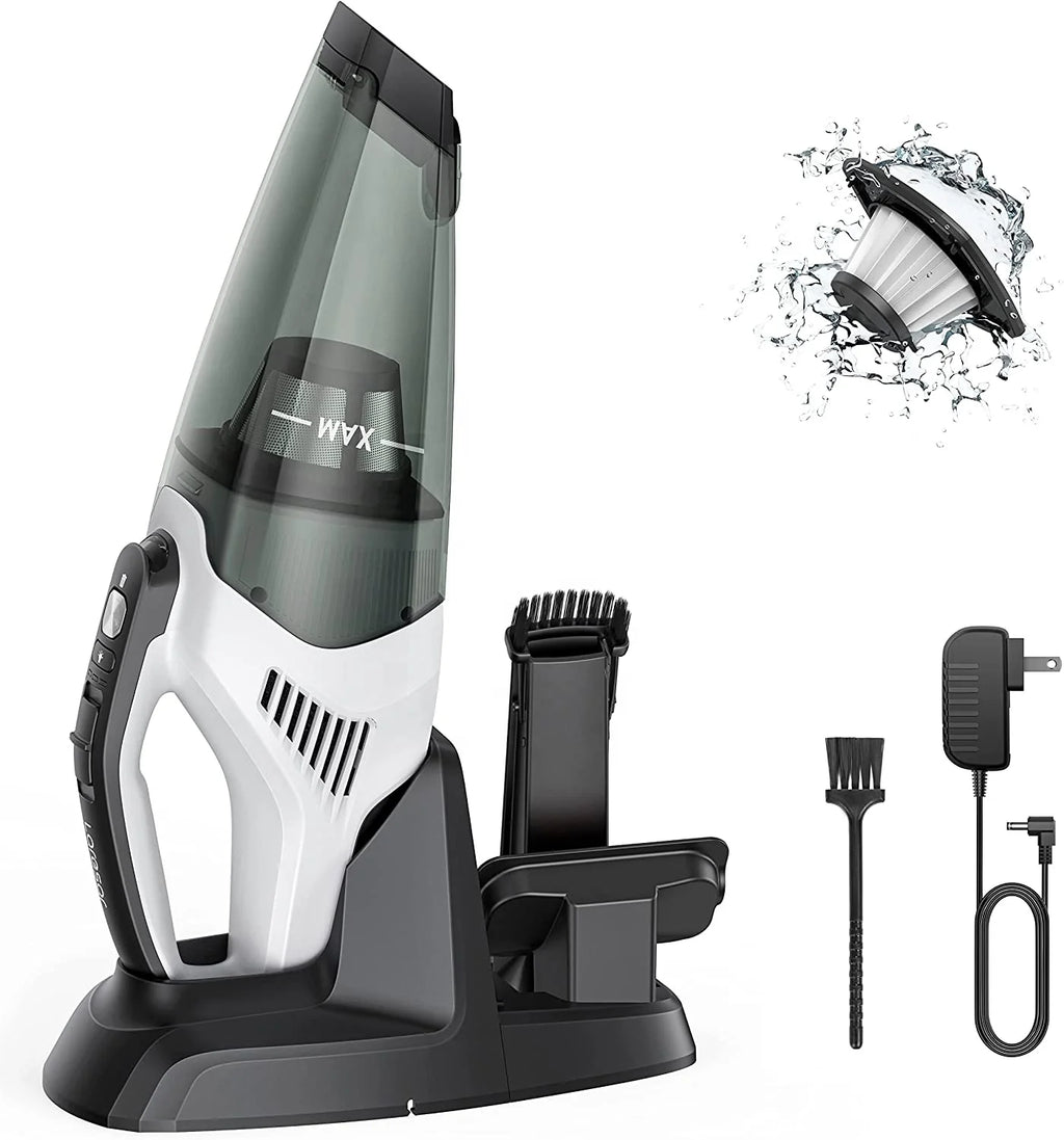 Pet Grooming Kit & Vacuum Suction 99% Pet Hair, Professional Clippers with Proven Grooming Tools for Dogs Cats and Other Animals