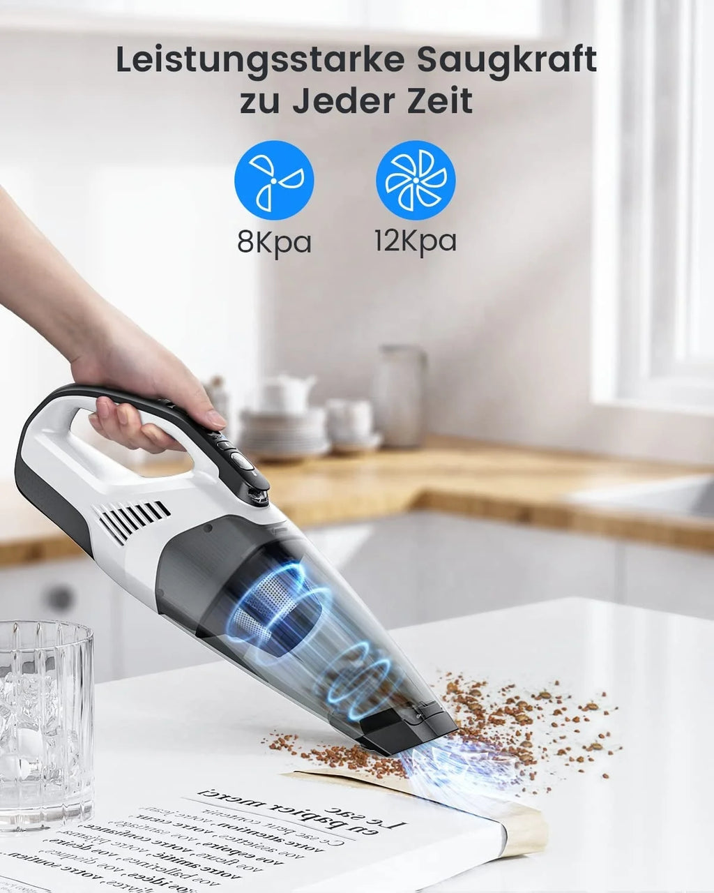 Pet Grooming Kit & Vacuum Suction 99% Pet Hair, Professional Clippers with Proven Grooming Tools for Dogs Cats and Other Animals