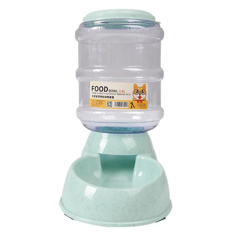 Dog Automatic Feeders Plastic Water Bottle Cat Bowl Feeding and Drinking Dog Water Dispenser Pet Feeding Bowl Pet Supplies