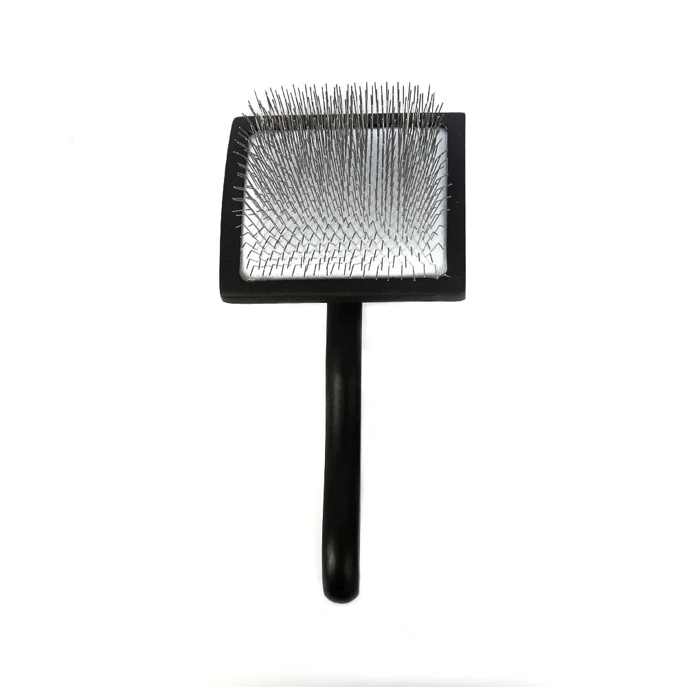 Pet Grooming Hair Remover Brush Manual Household Beauty Hairbrush Long Handle Professional Reusable Pet Grooming Supplies