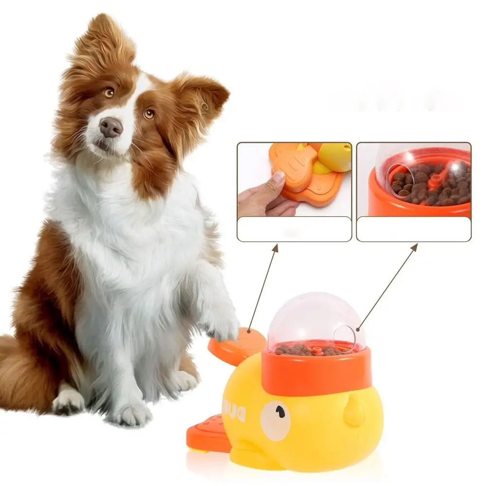 Intelligent Dog Automatic Feeder Cartoon Anti-slip Pet Feeding Machine Large Capacity Pet Automatic Feeder Pet Supplies