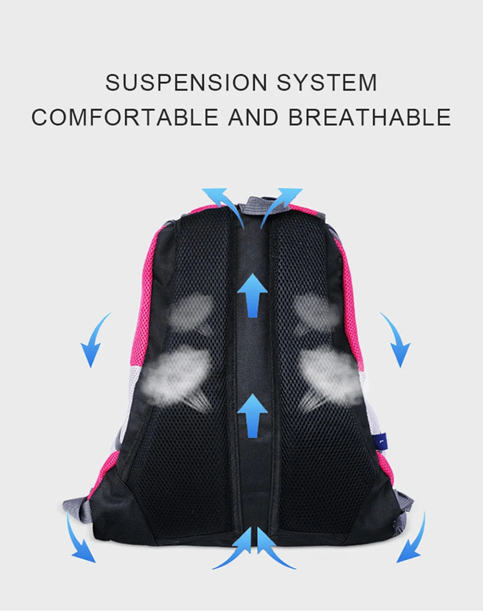 Pet Dog Carrier Bag Carrier For Dogs Backpack Out Double Shoulder Portable Travel Backpack Outdoor Pet Carrier Bag Travel Set