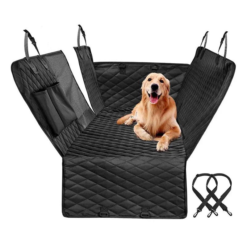 Car Pet Mats For Rear Seats Waterproof Anti-Slip Scratch-Resistant Dirt-Resistant Travel Car Mats Removable Washable Pet Product
